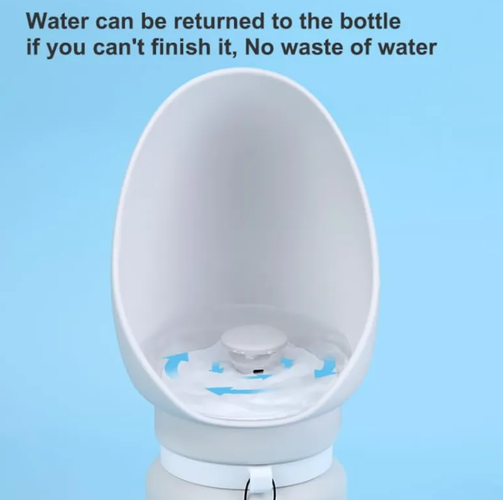 CozyTail™ Aqua Fold Travel Bottle