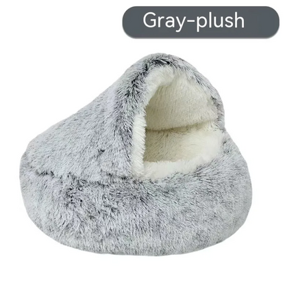 CozyTail™ Snuggle Cave Bed