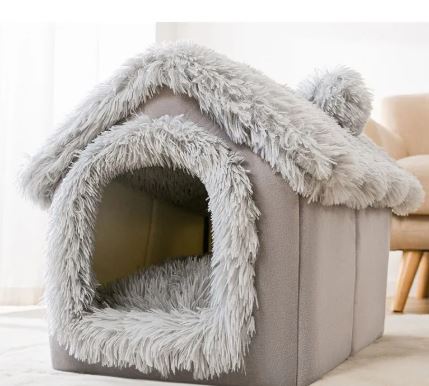 CozyTail™ Coral Cuddle Nest