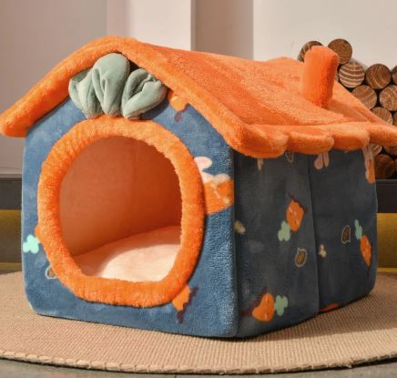 CozyTail™ Coral Cuddle Nest