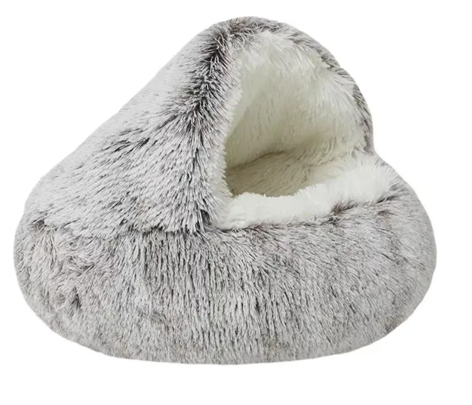 CozyTail™ Snuggle Cave Bed