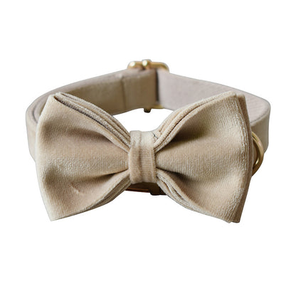 CozyTail™ Velvet Bow Collar