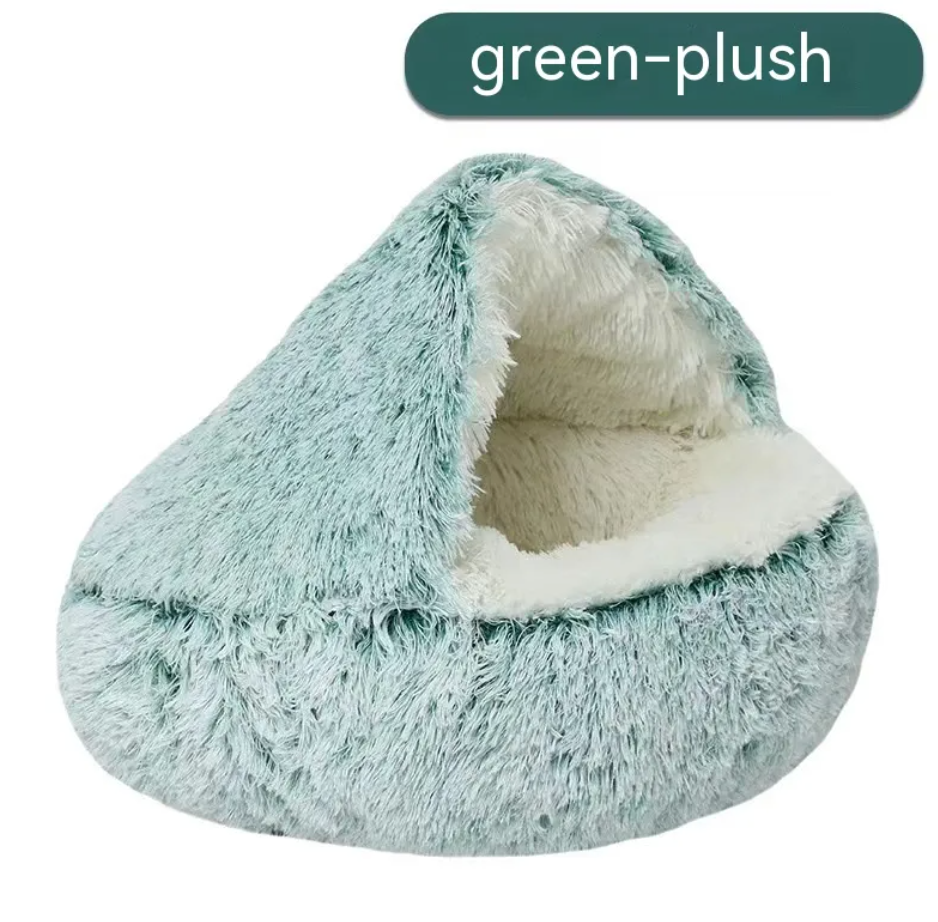 CozyTail™ Snuggle Cave Bed