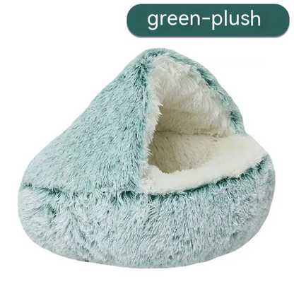 CozyTail™ Snuggle Cave Bed
