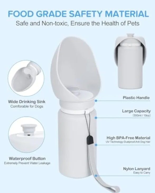 CozyTail™ Aqua Fold Travel Bottle