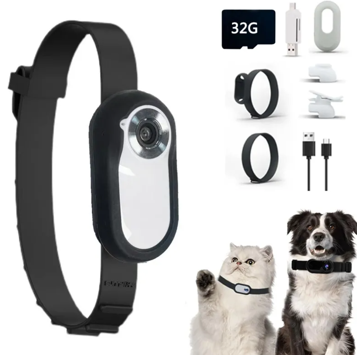 CozyTail™ Paw View Camera Collar