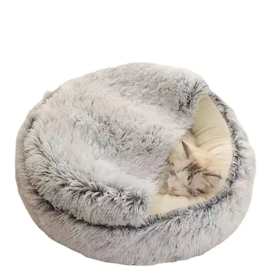 CozyTail™ Snuggle Cave Bed